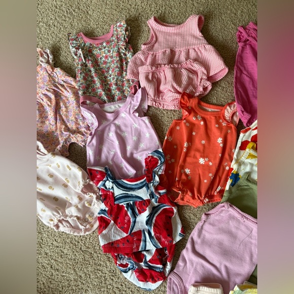 Carter’s and Cat&Jack huge newborn girls summer lot - Picture 3 of 4